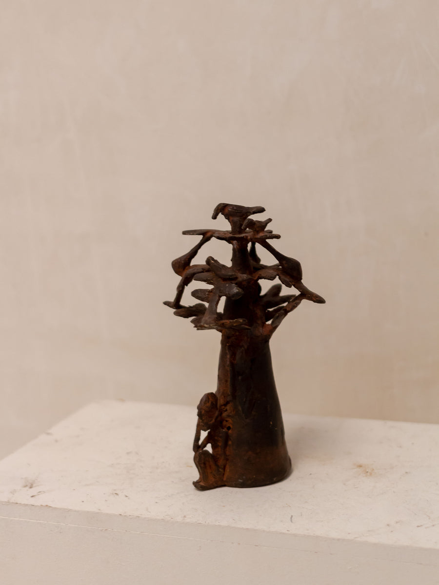 Árbol Boabab (M) - País: País Dogón, Mali.   Material: Aleación de bronce  Medidas: 11X18cm