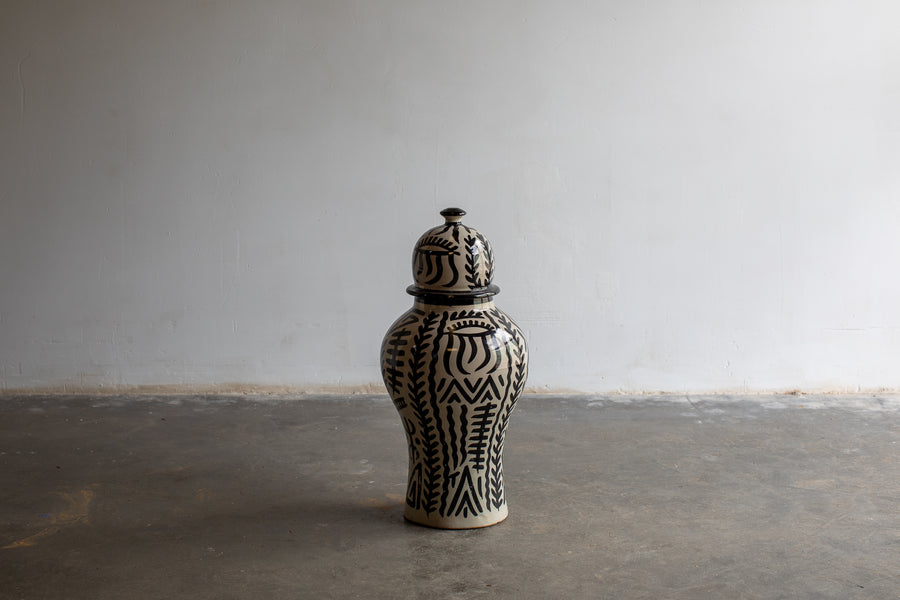 Jarrón de cerámica marruecos