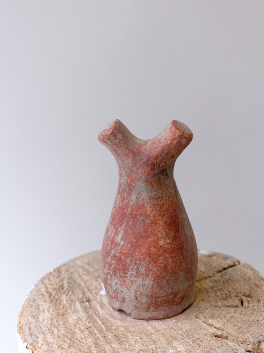 Vasija antigua Yibuti - País: Burkina Faso  Material: Terracota  Medidas: 9x20cm