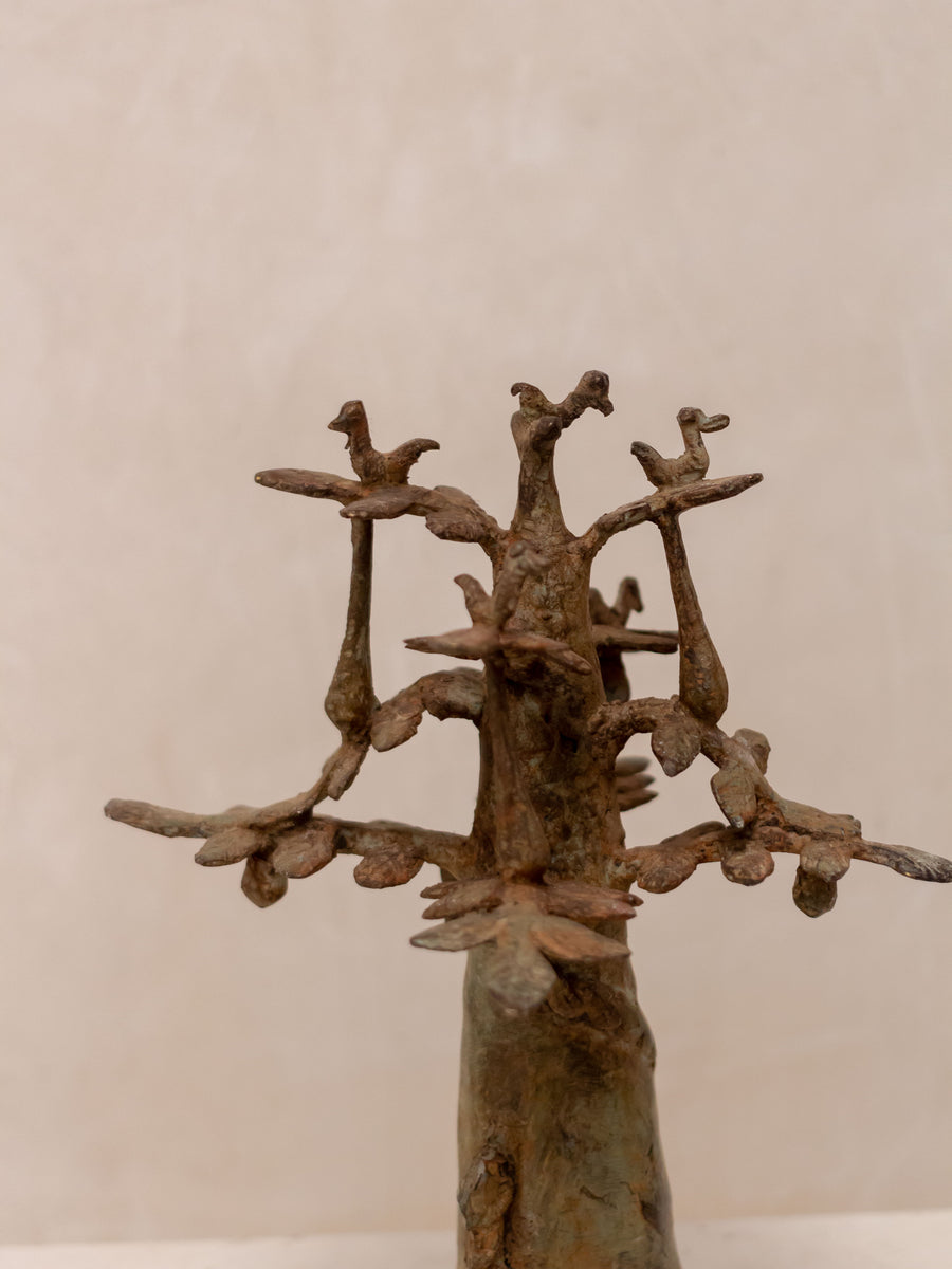 Árbol Boabab (L) - País: País Dogón, Mali.   Material: Aleación de bronce  Medidas: 20X24cm