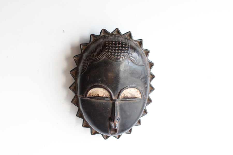 Máscara decorativa en madera Mali